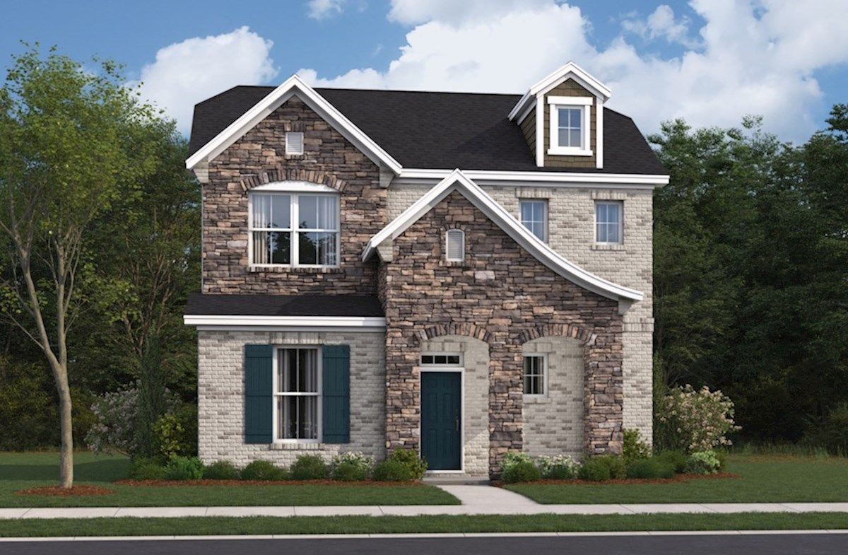 Exterior:French Country L Elevation