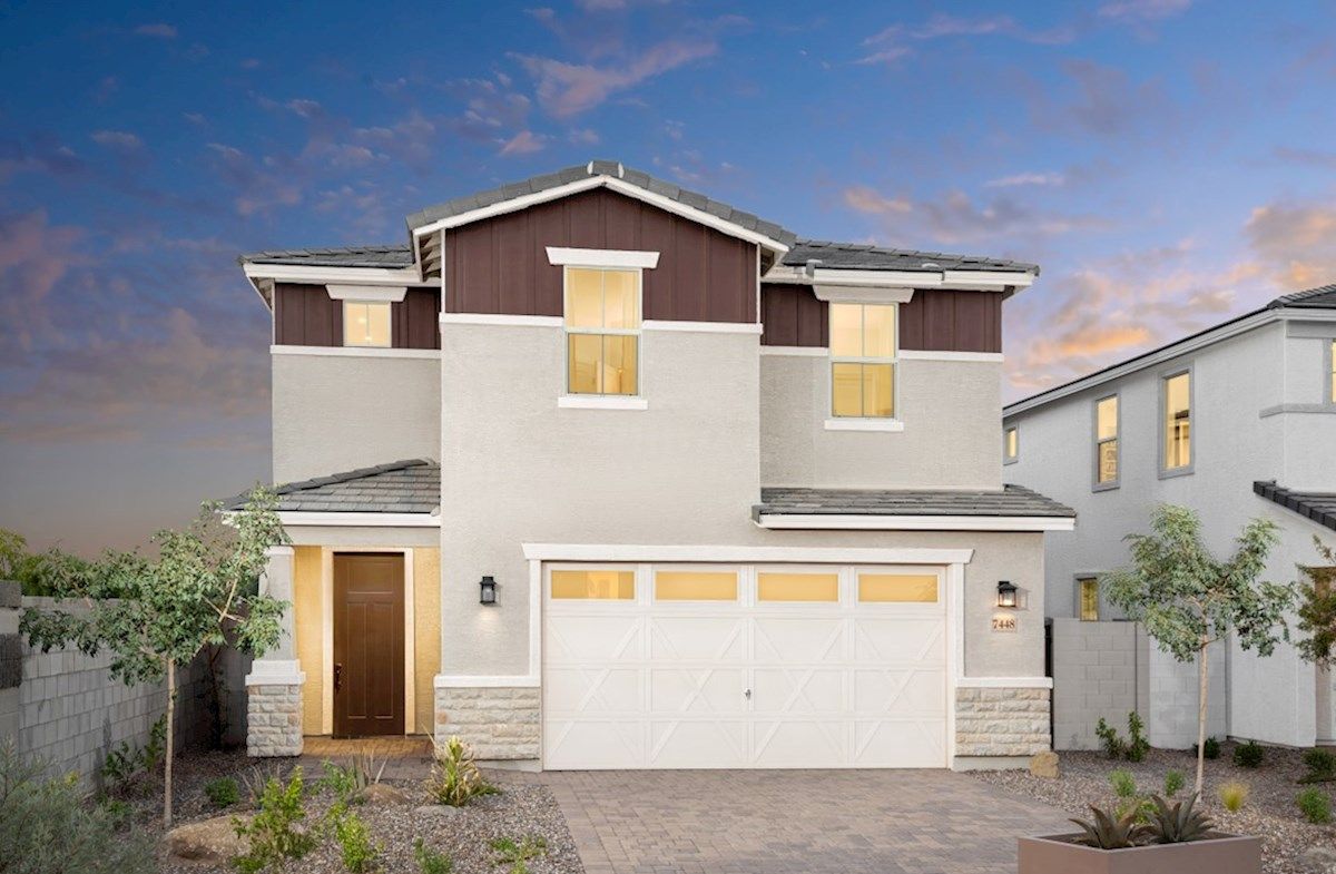 Exterior:Arts & Crafts L Elevation