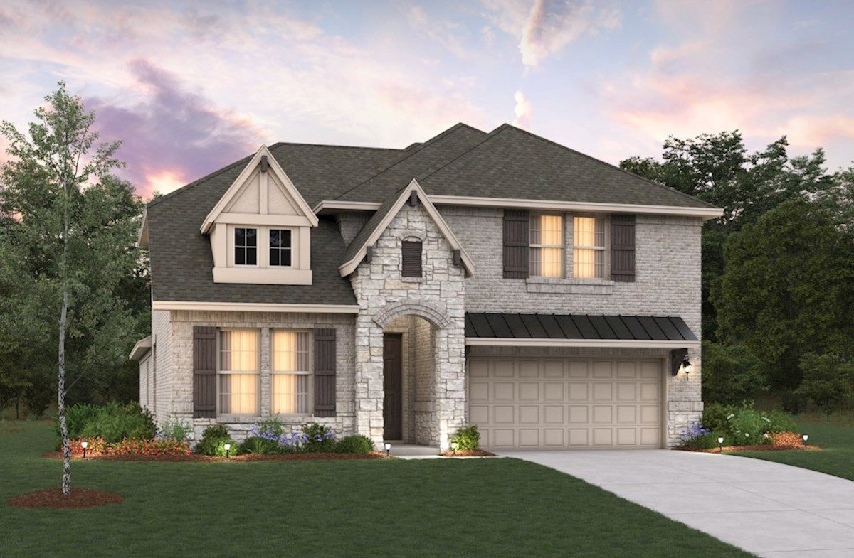 Exterior:Traditional L Elevation