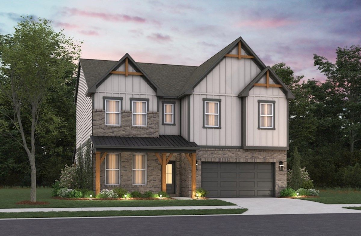 Exterior:Farmhouse M Elevation