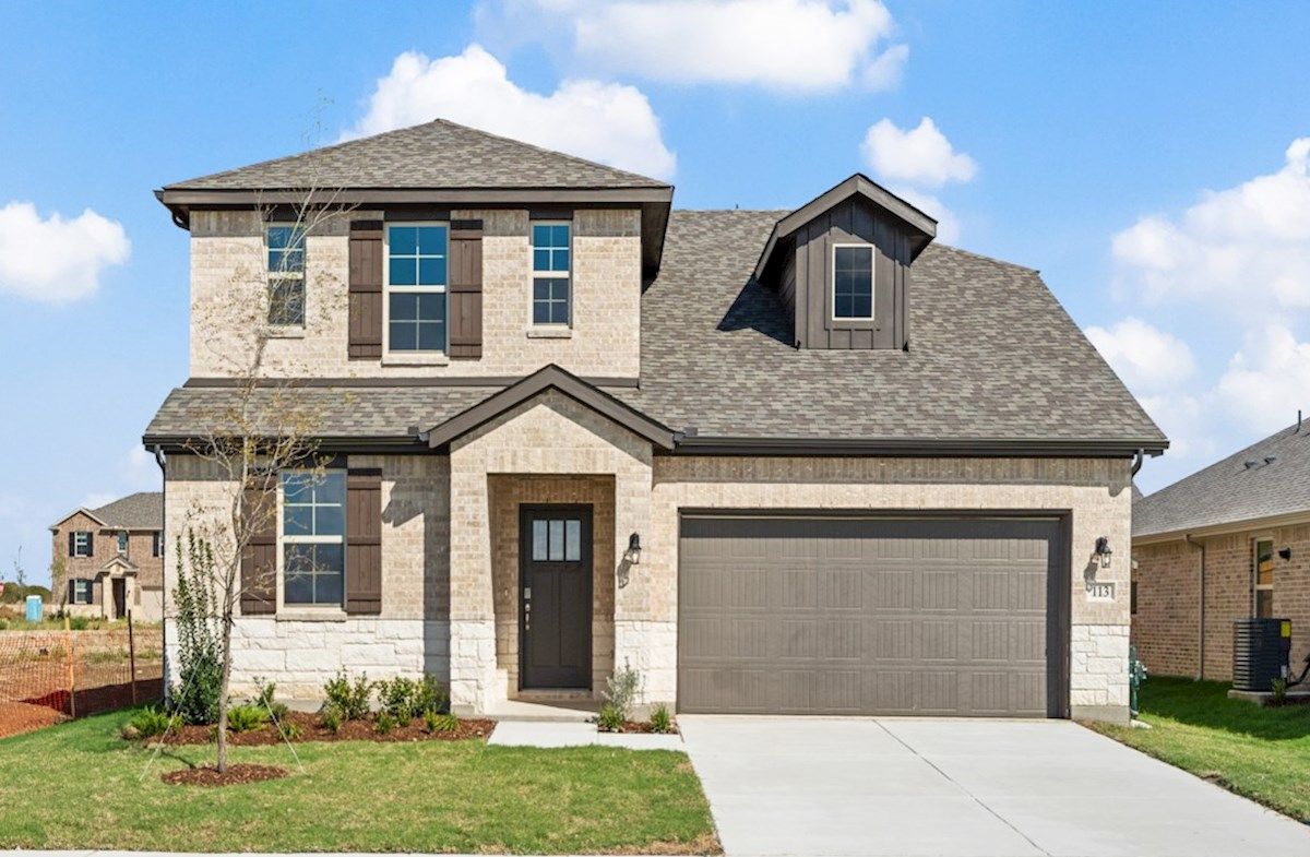 Exterior:Farmhouse B Elevation