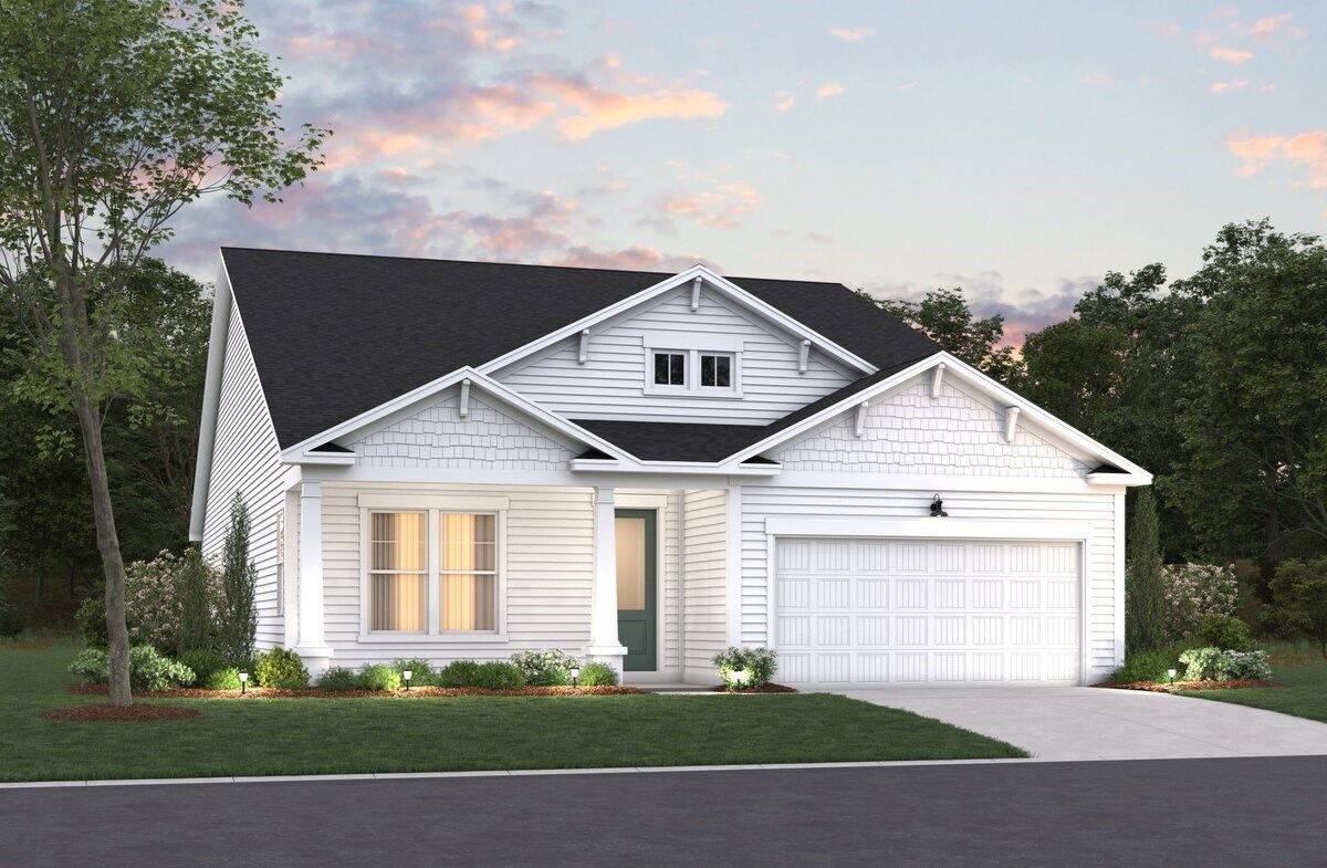 Exterior:Arts & Crafts A Elevation