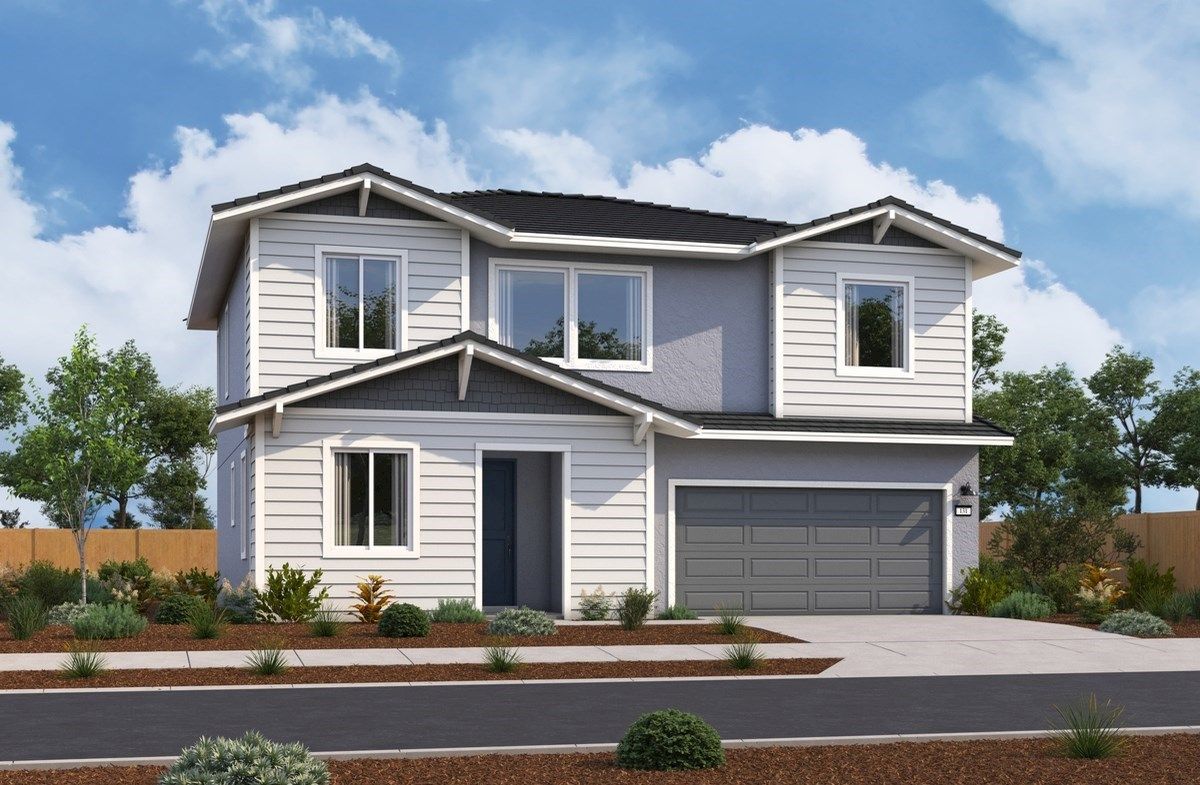 Exterior:Arts & Crafts M Elevation