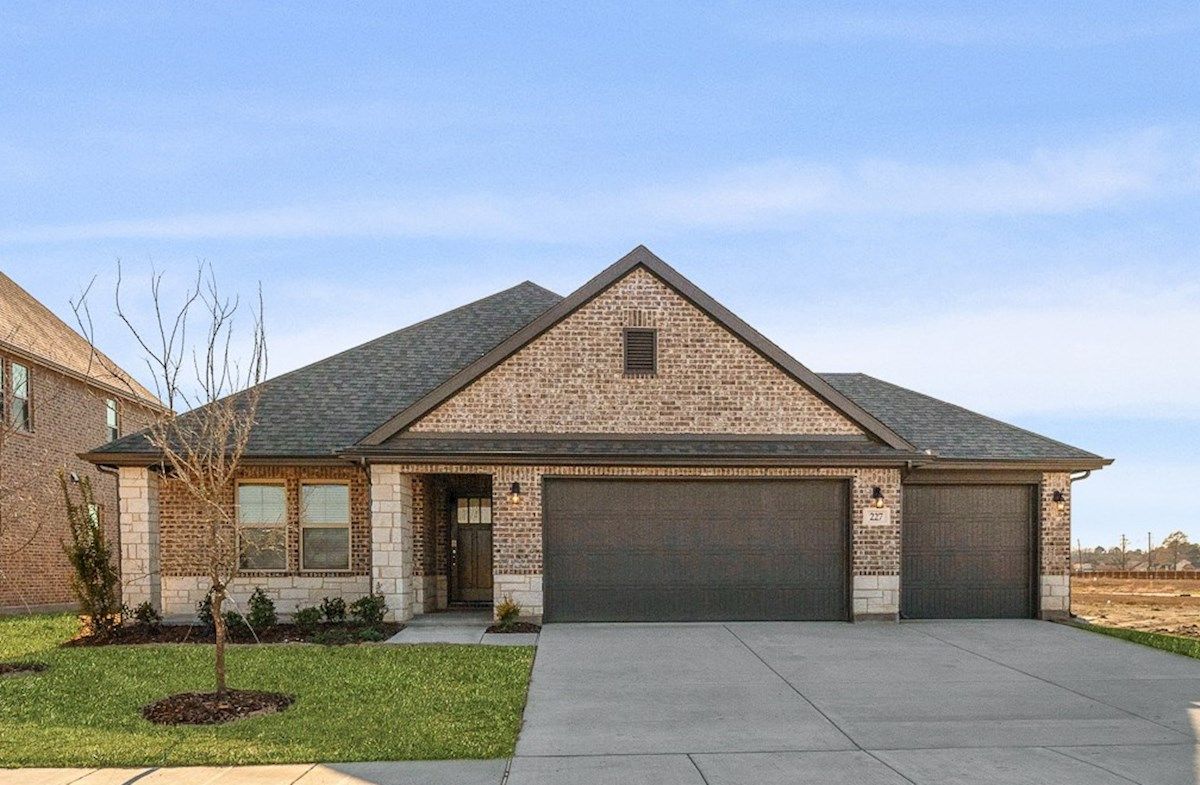 Exterior:French Country B Elevation