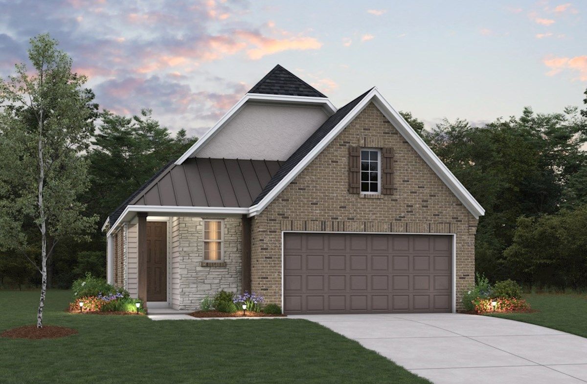 Exterior:French Country L Elevation