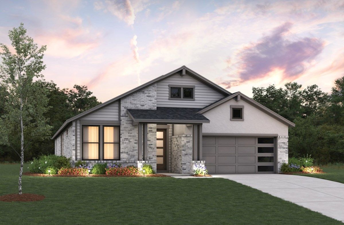 Exterior:Mid - Century L Elevation
