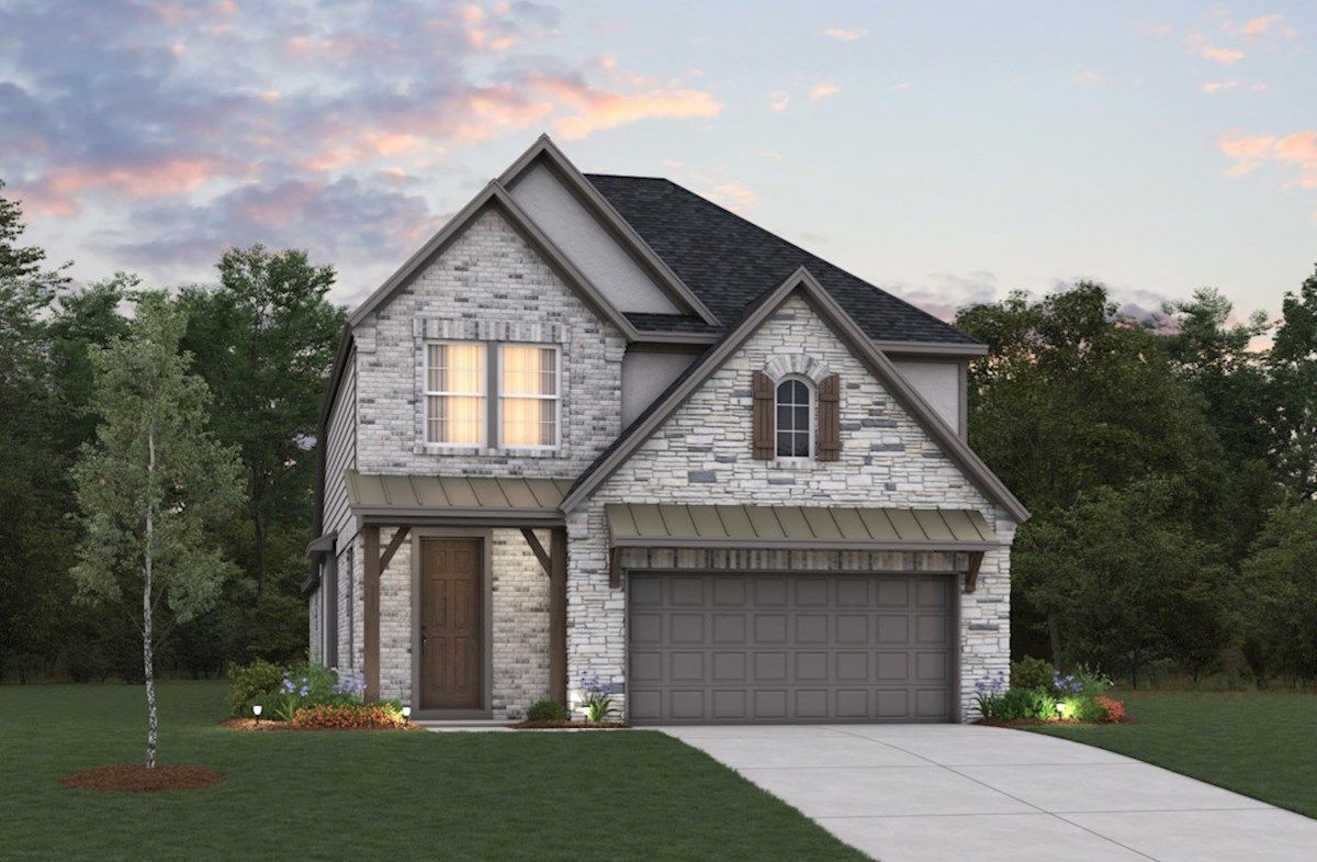 Exterior:French Country L Elevation