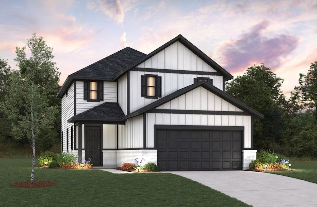 Exterior:Farmhouse A Elevation