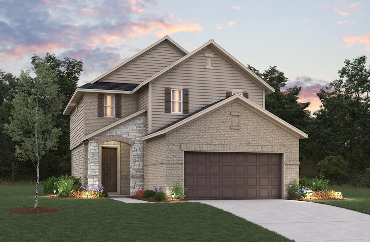 Exterior:French Country A Elevation
