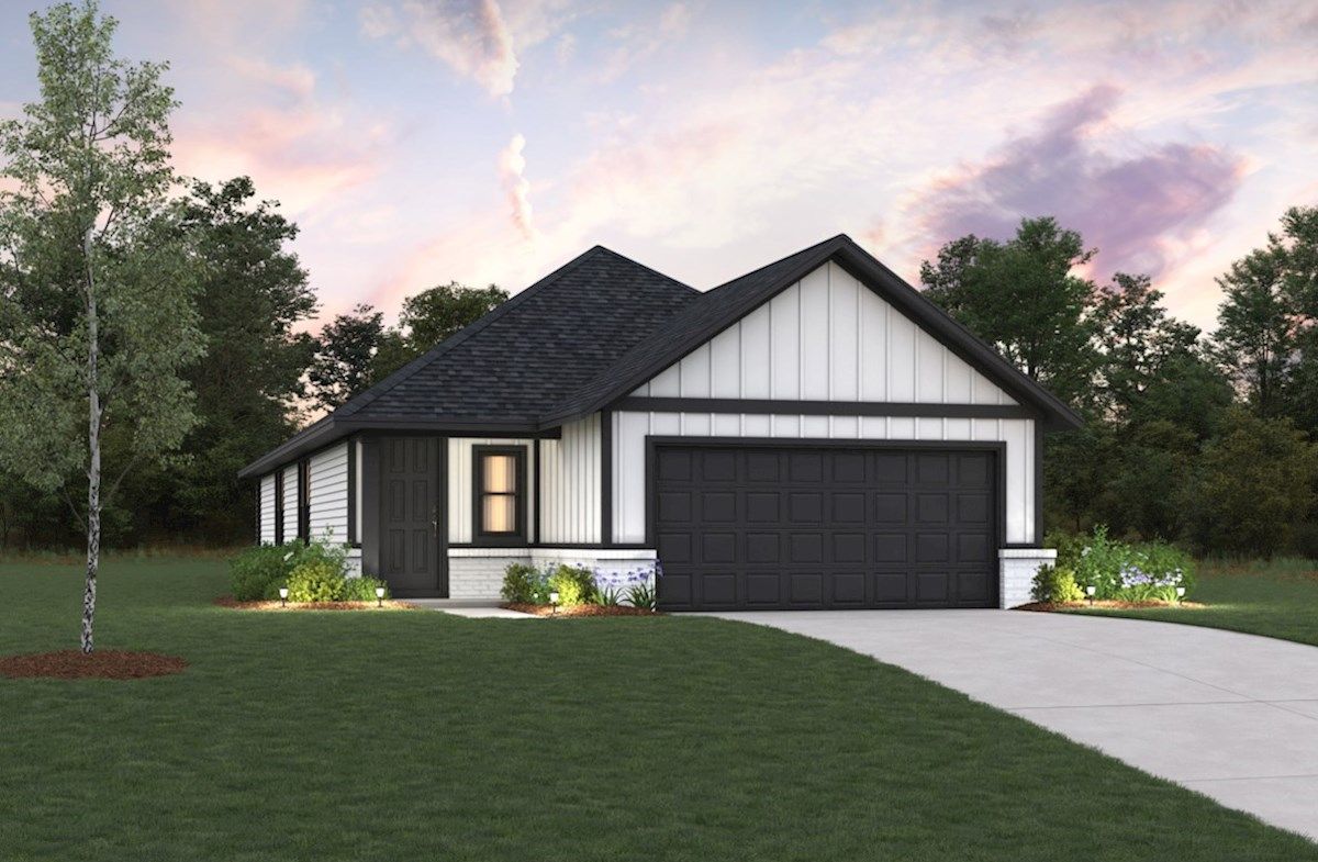 Exterior:Farmhouse A Elevation