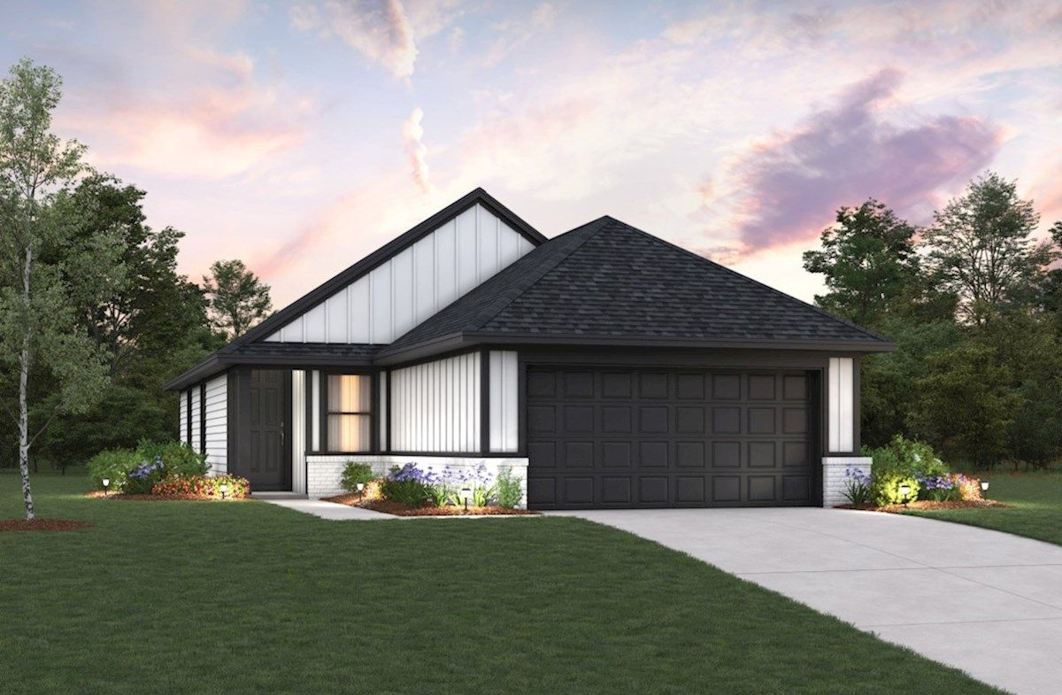 Exterior:Farmhouse A Elevation