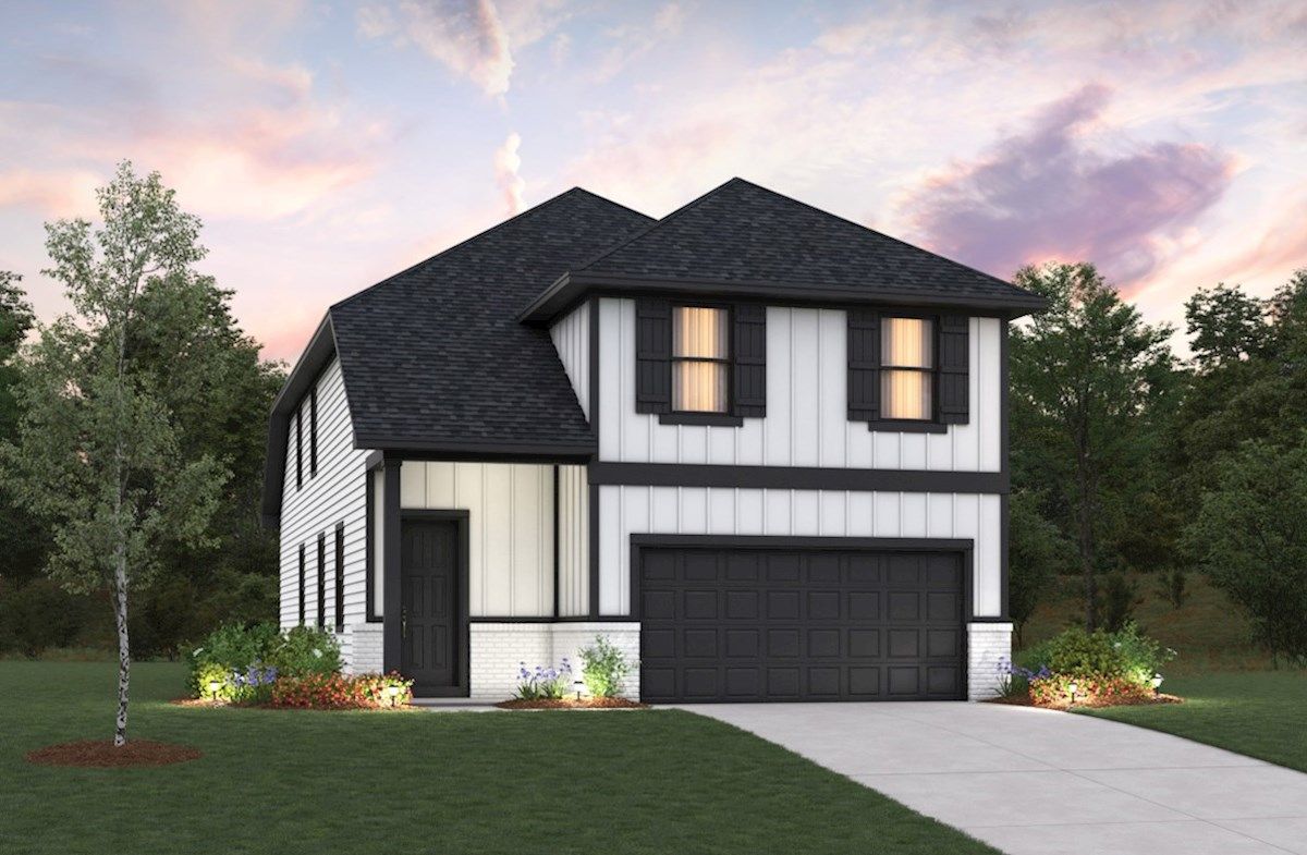 Exterior:Farmhouse A Elevation