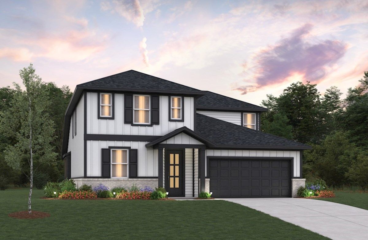 Exterior:Farmhouse B Elevation