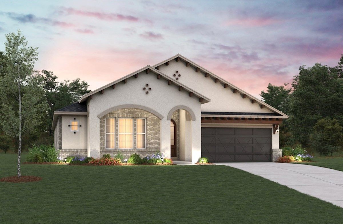 Exterior:Spanish Colonial L Elevation