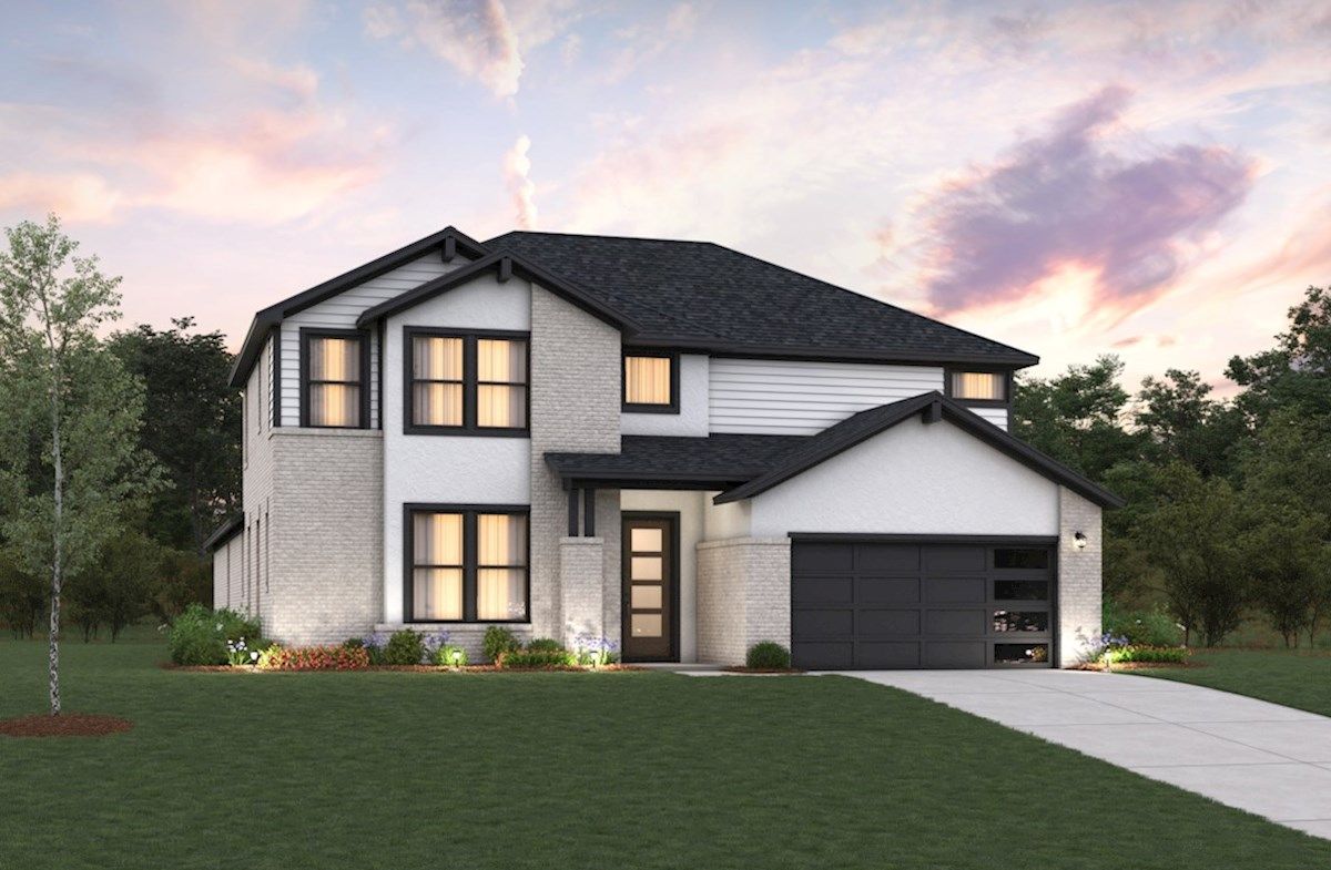 Exterior:Mid - Century L Elevation