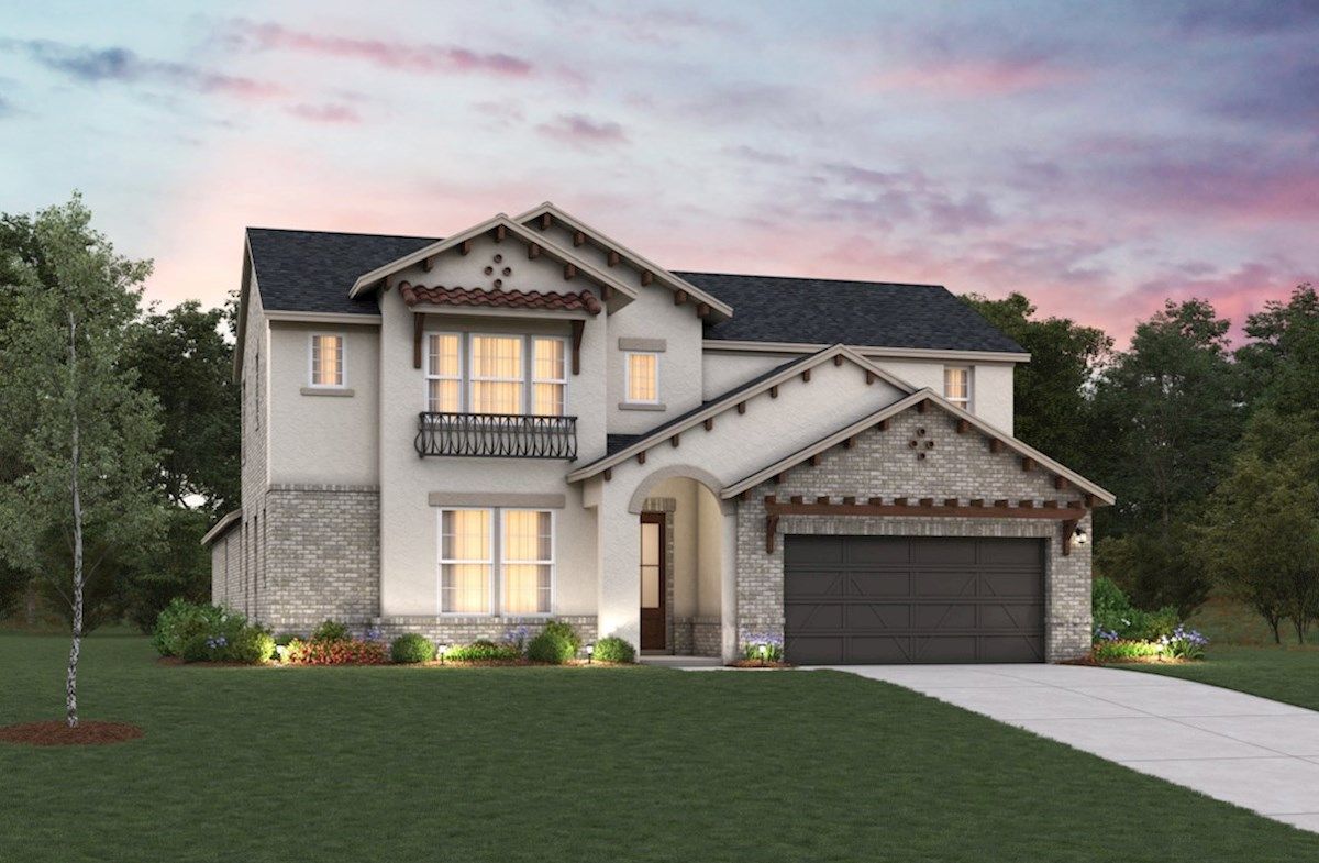 Exterior:Spanish Colonial L Elevation