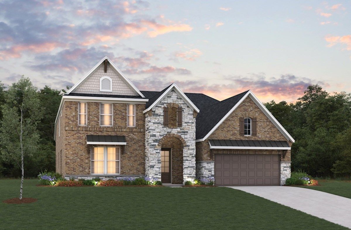 Exterior:French Country L Elevation