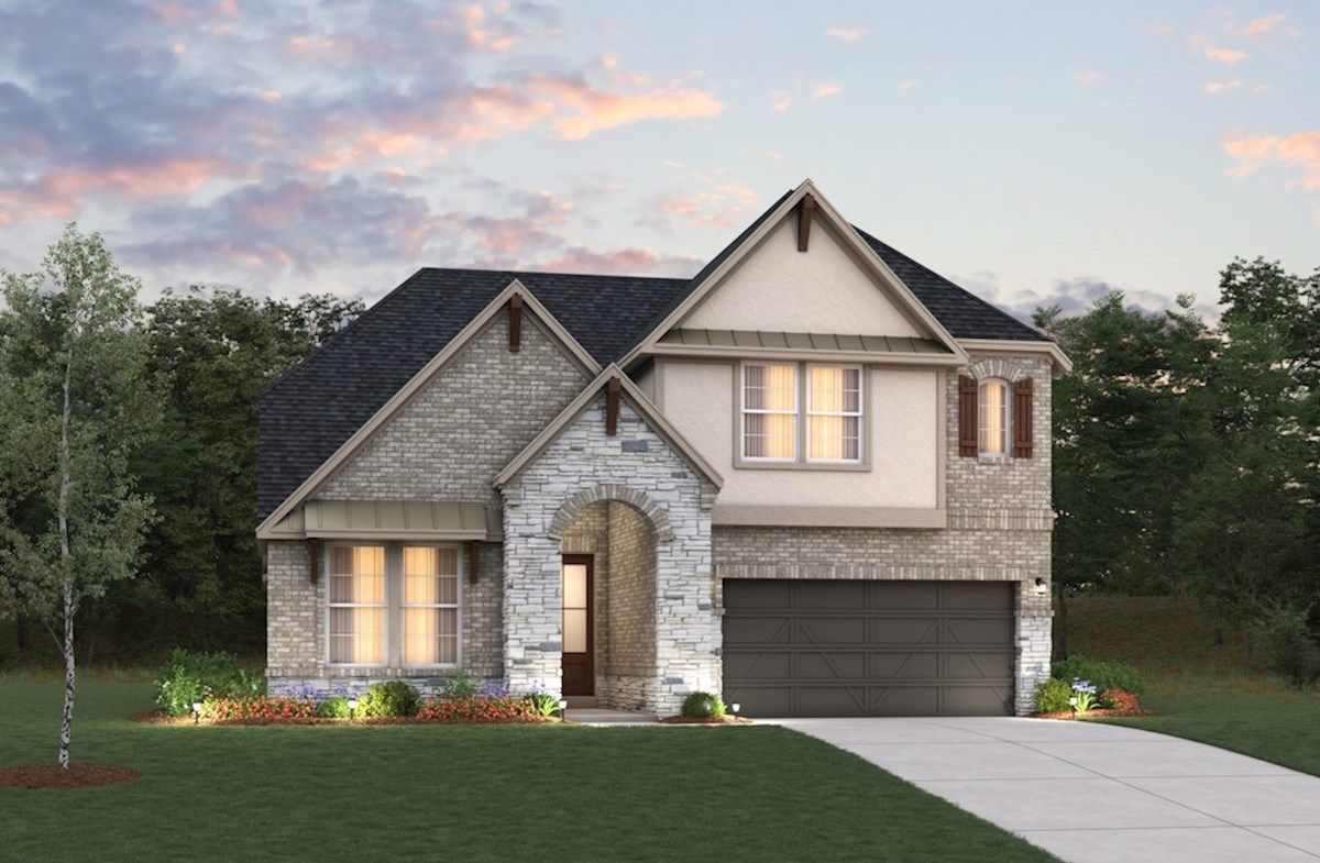 Exterior:French Country L Elevation