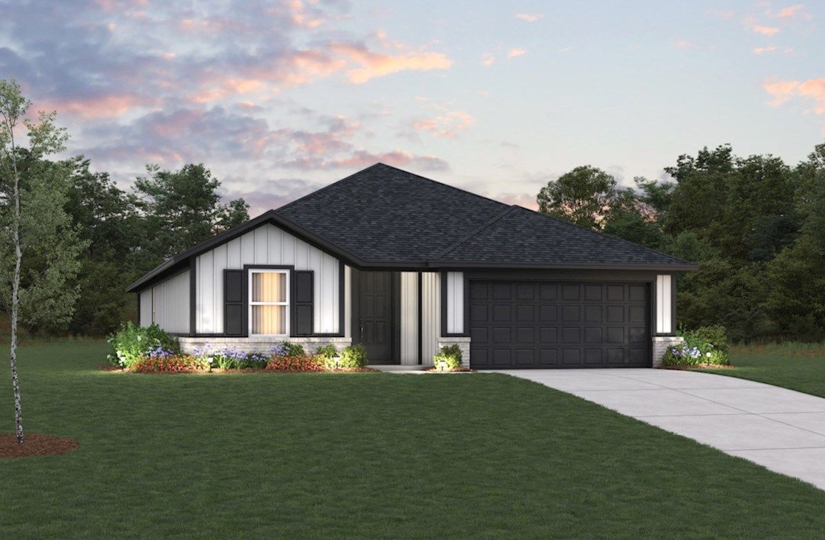 Exterior:Farmhouse A Elevation