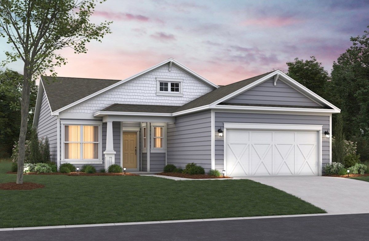 Exterior:Arts & Crafts M Elevation