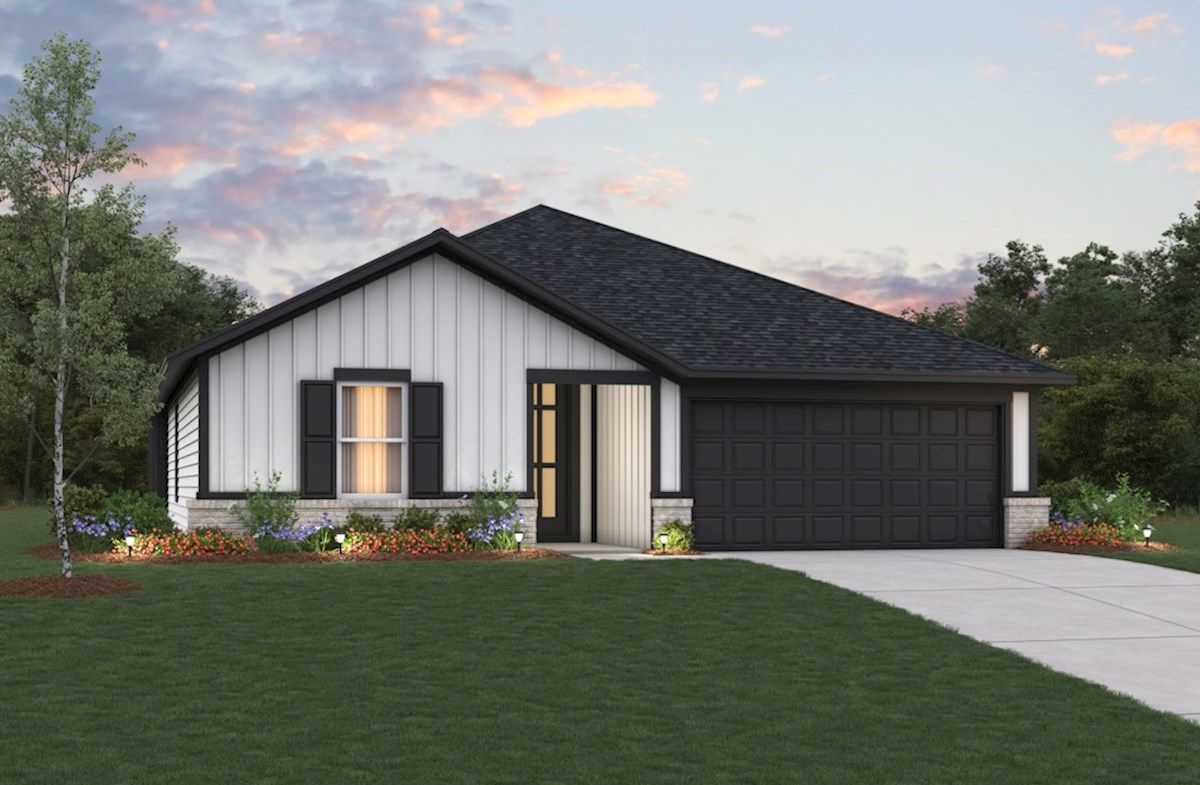 Exterior:Farmhouse A Elevation