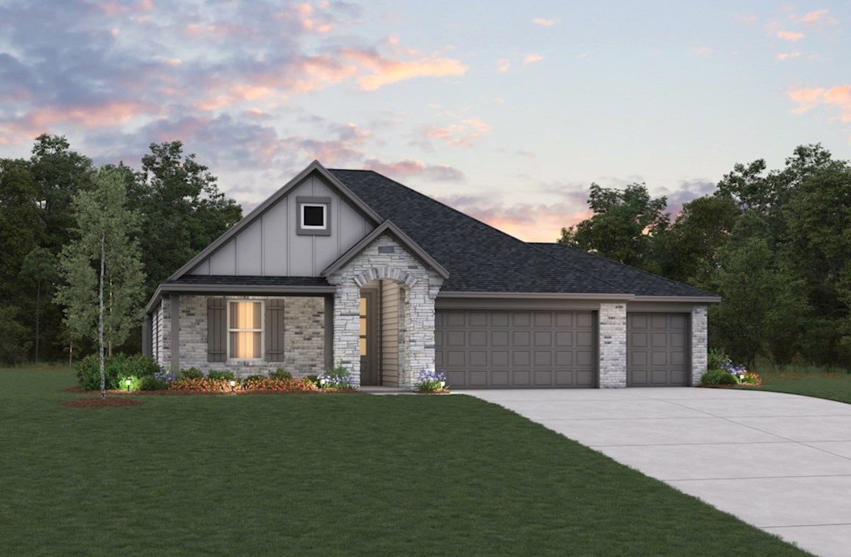 Exterior:French Country L Elevation