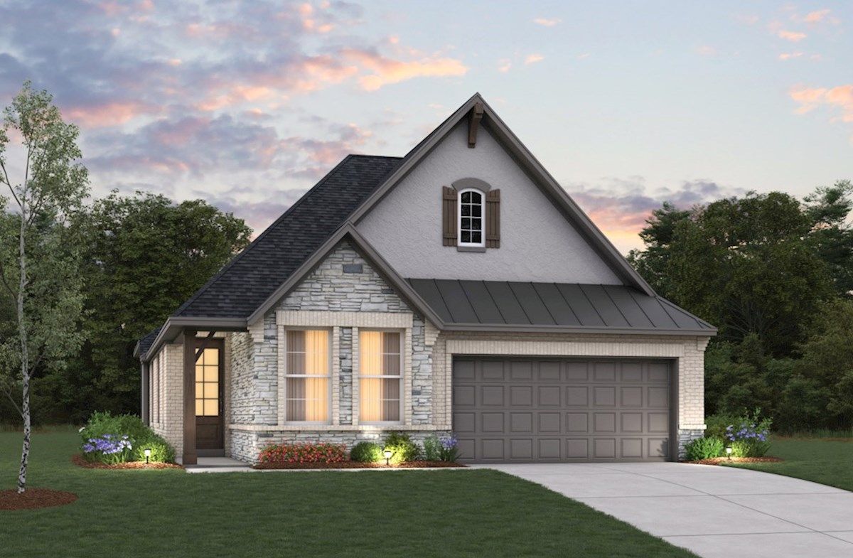 Exterior:French Country L Elevation