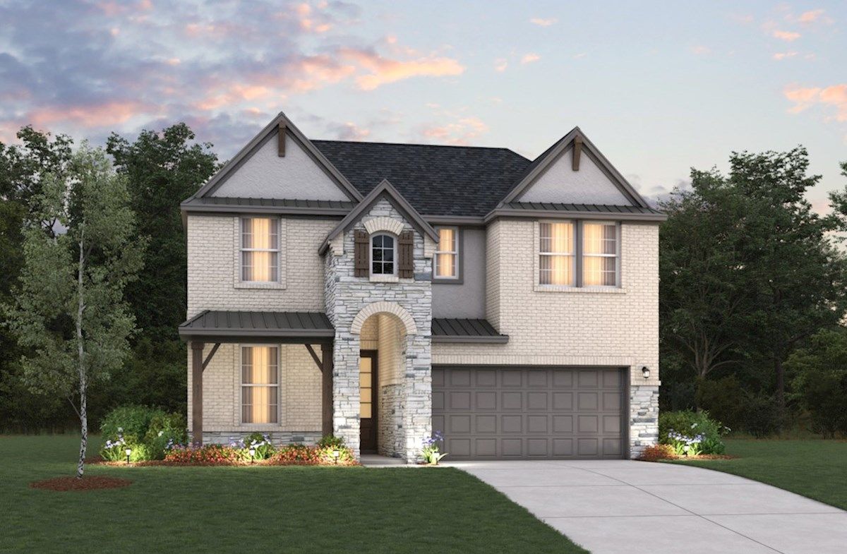 Exterior:French Country L Elevation