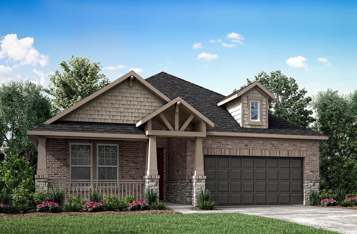 Exterior:Arts & Crafts L Elevation