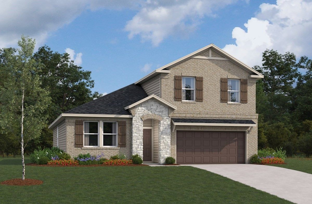 Exterior:French Country A Elevation