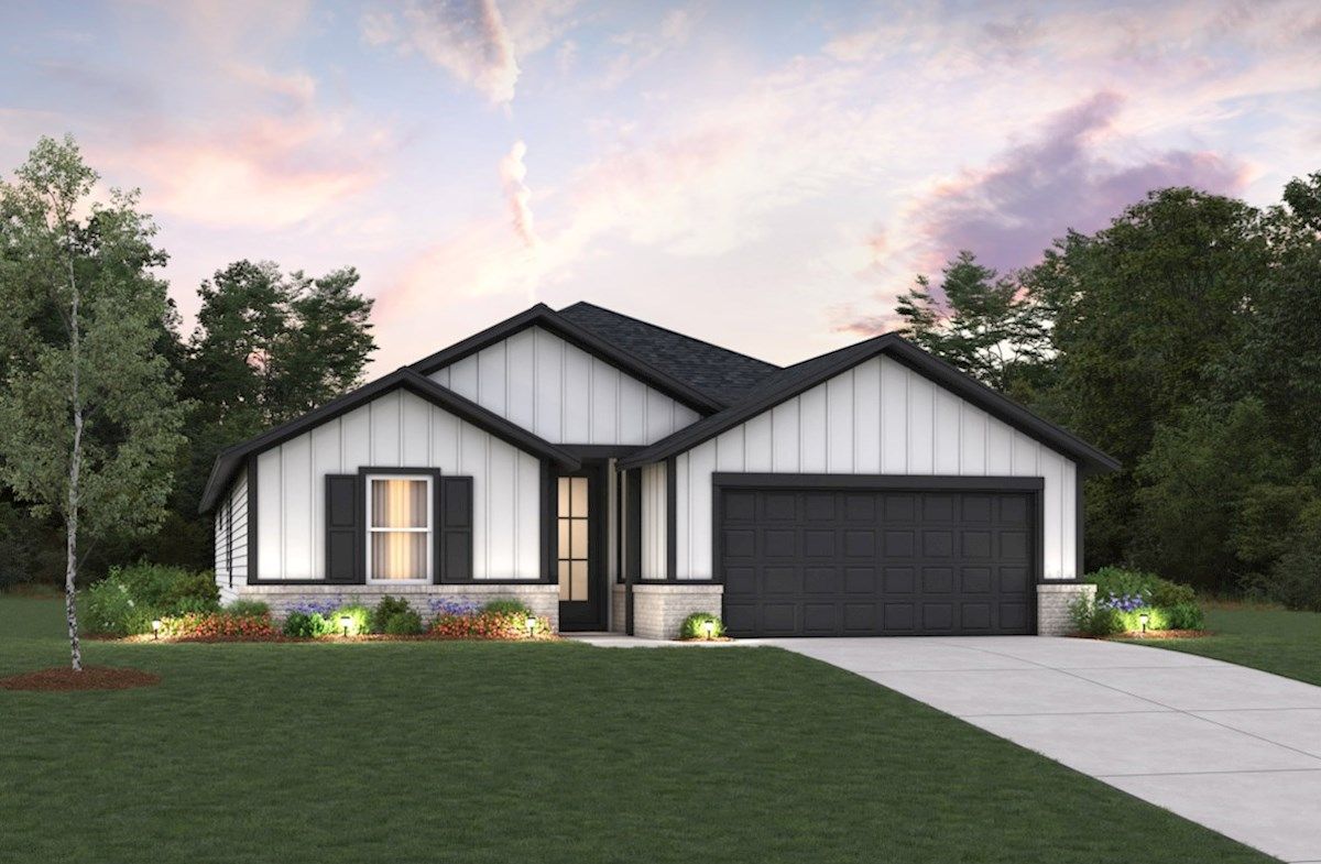 Exterior:Farmhouse A Elevation