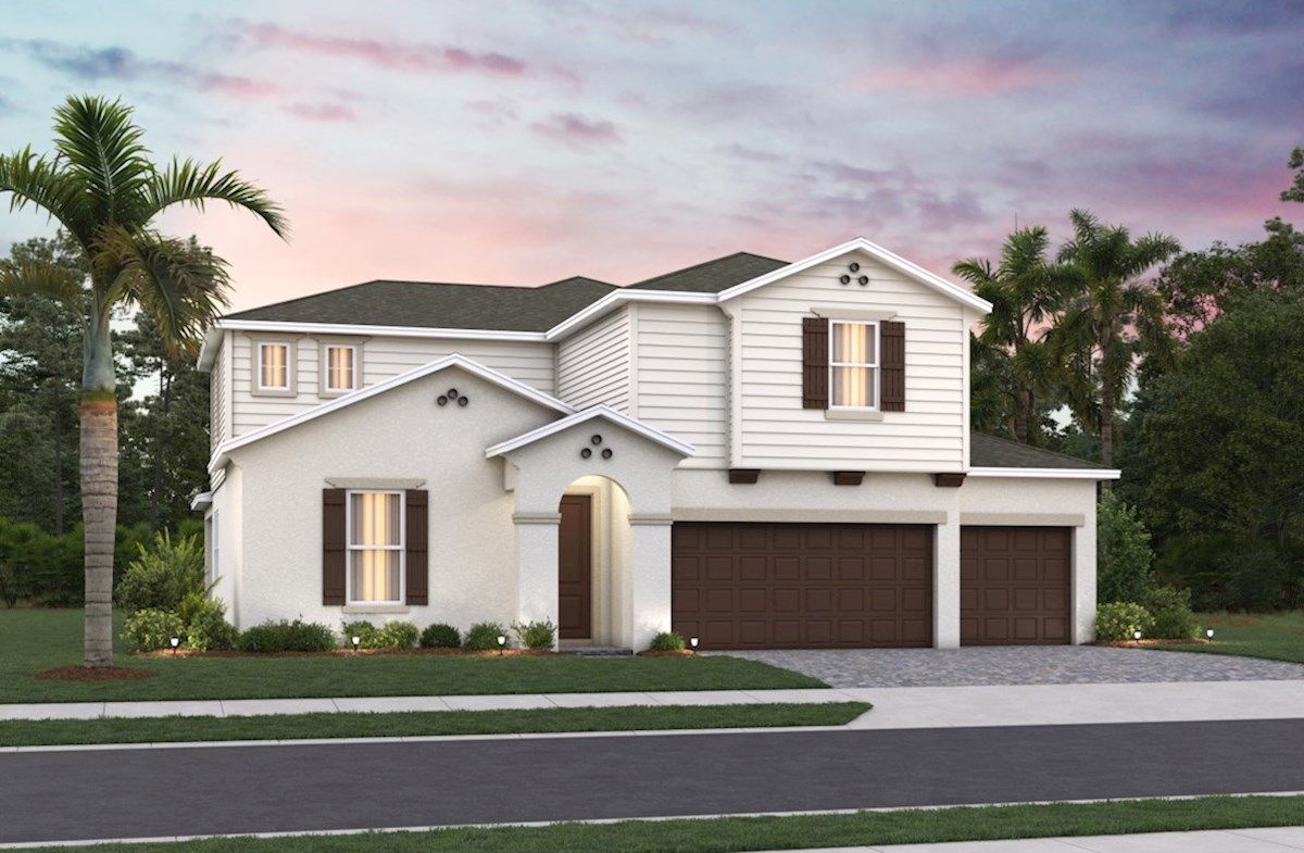 Exterior:Spanish Colonial M Elevation