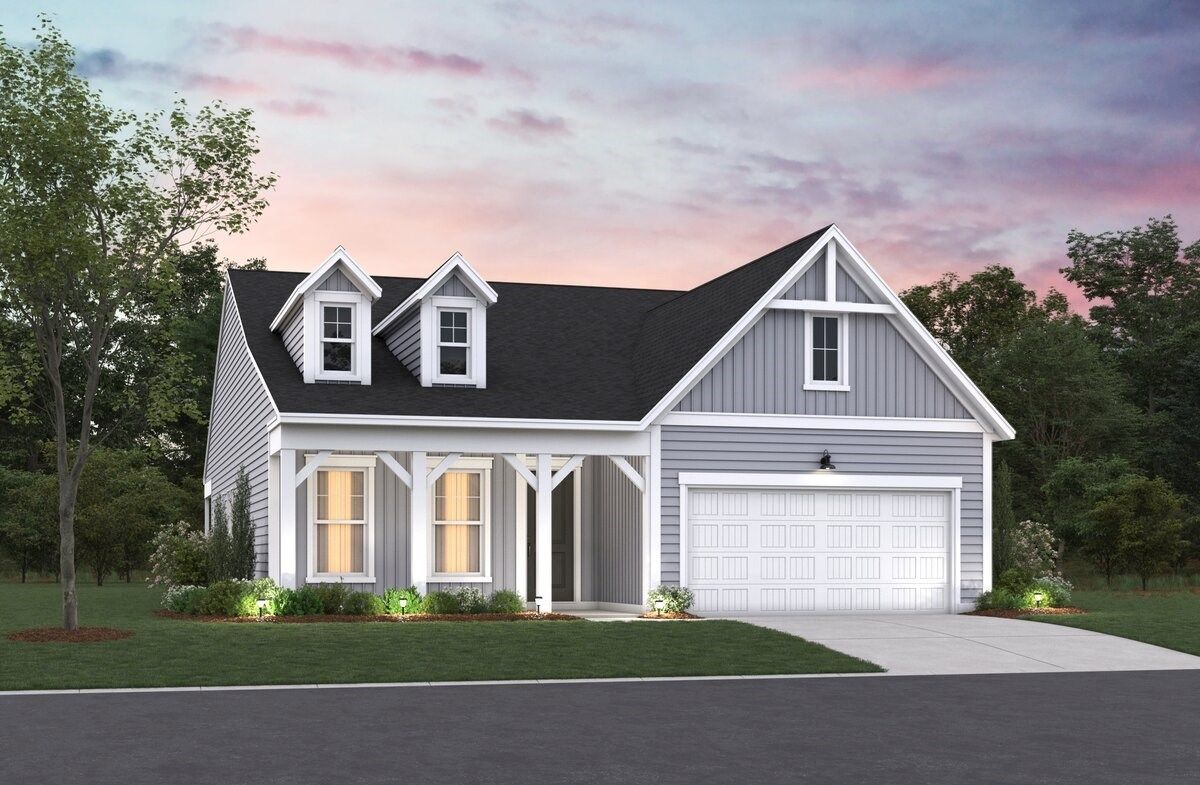 Exterior:Farmhouse A Elevation