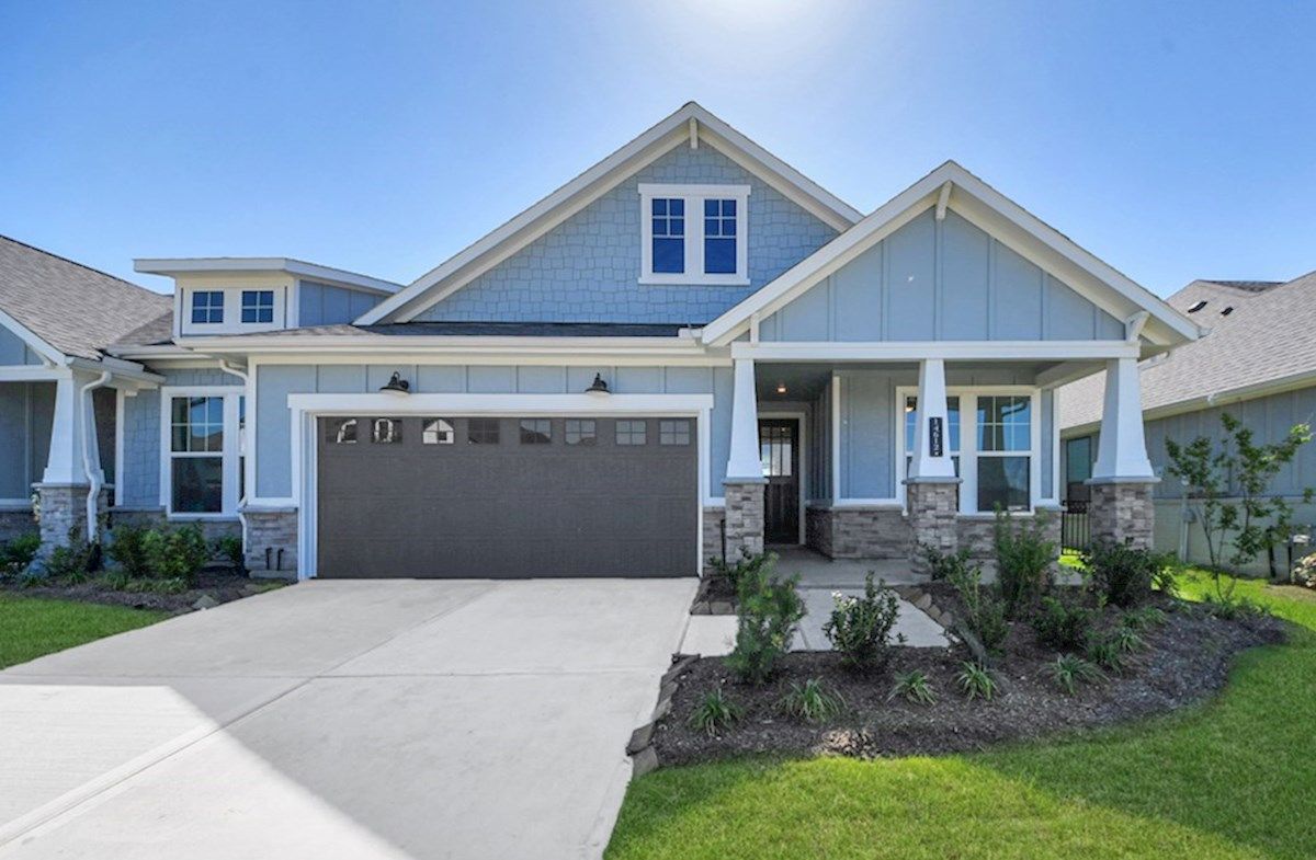 Exterior:Arts & Crafts L Elevation