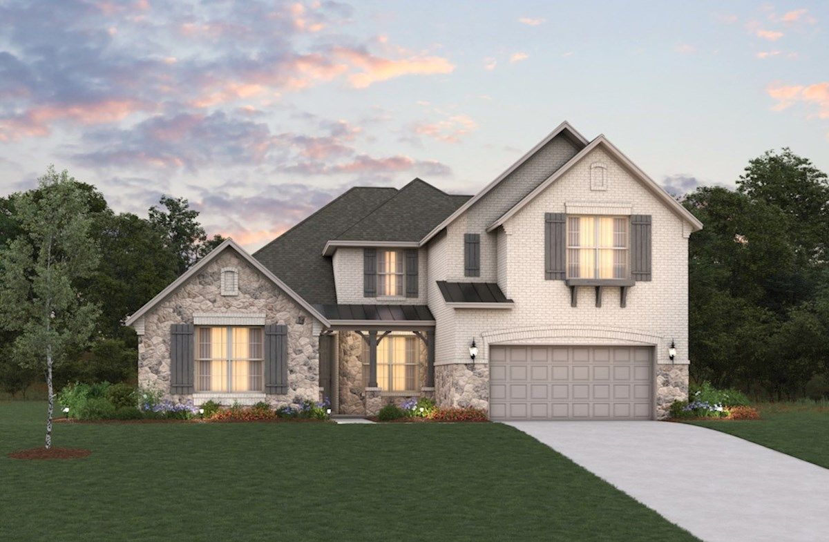 Exterior:French Country L Elevation