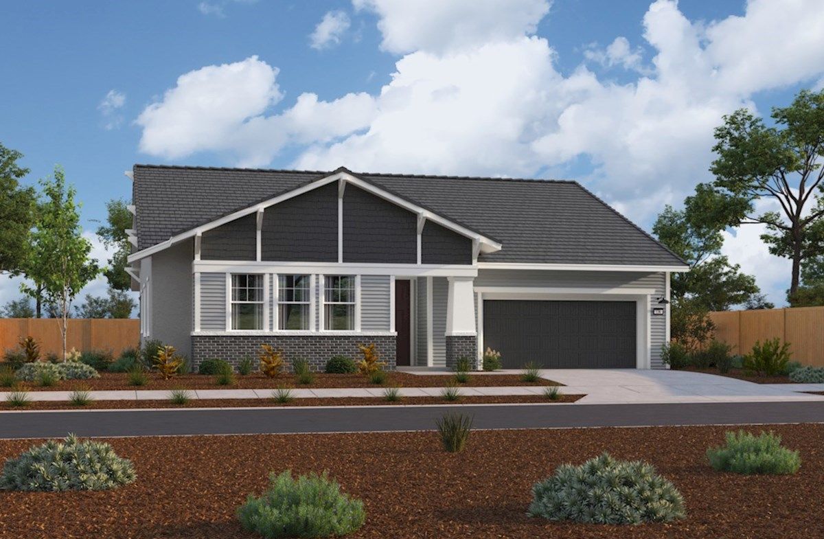 Exterior:Arts & Crafts L Elevation