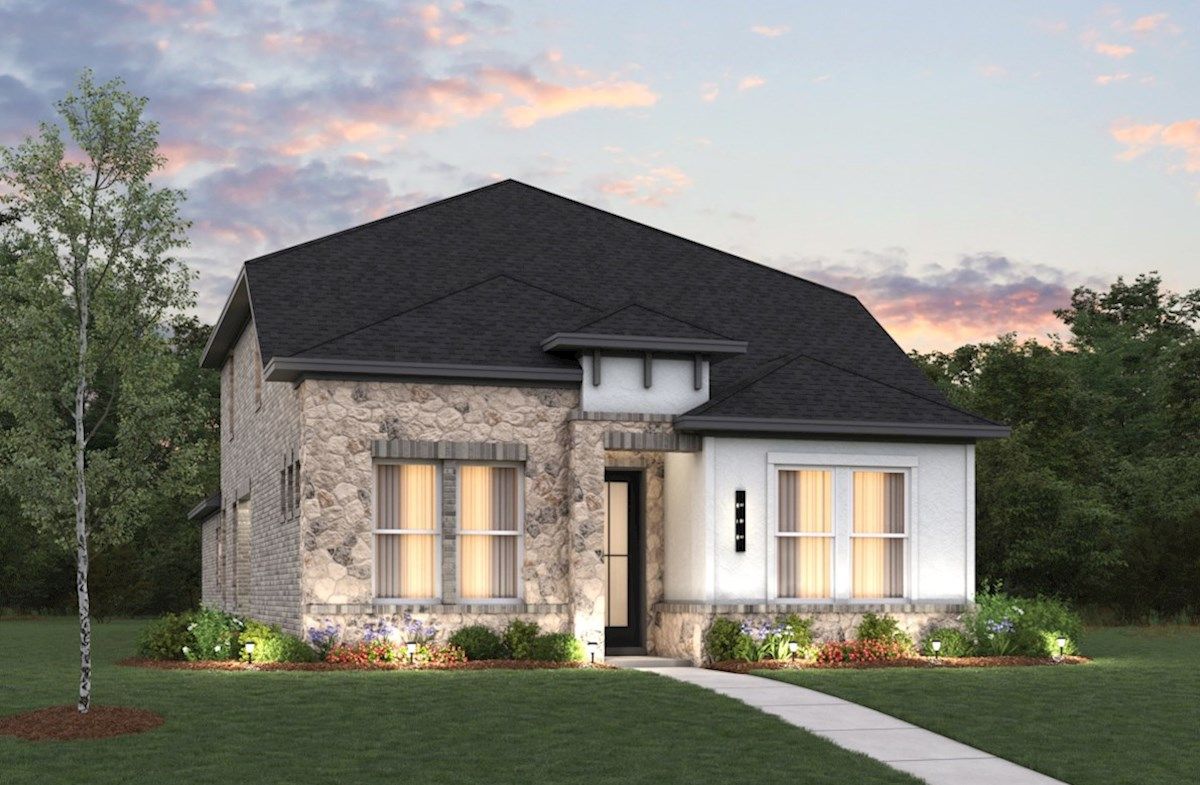 Exterior:Mid - Century L Elevation