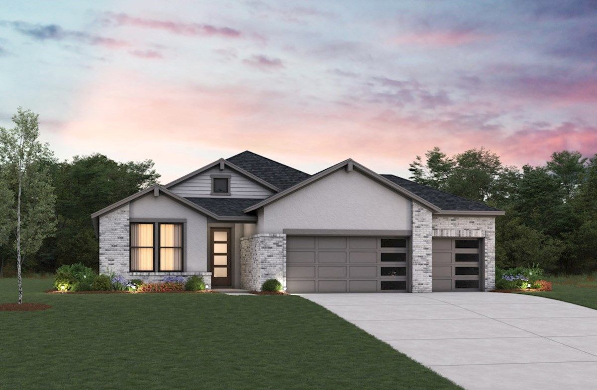 Exterior:Mid - Century L Elevation