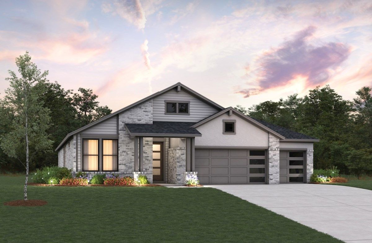 Exterior:Mid - Century L Elevation