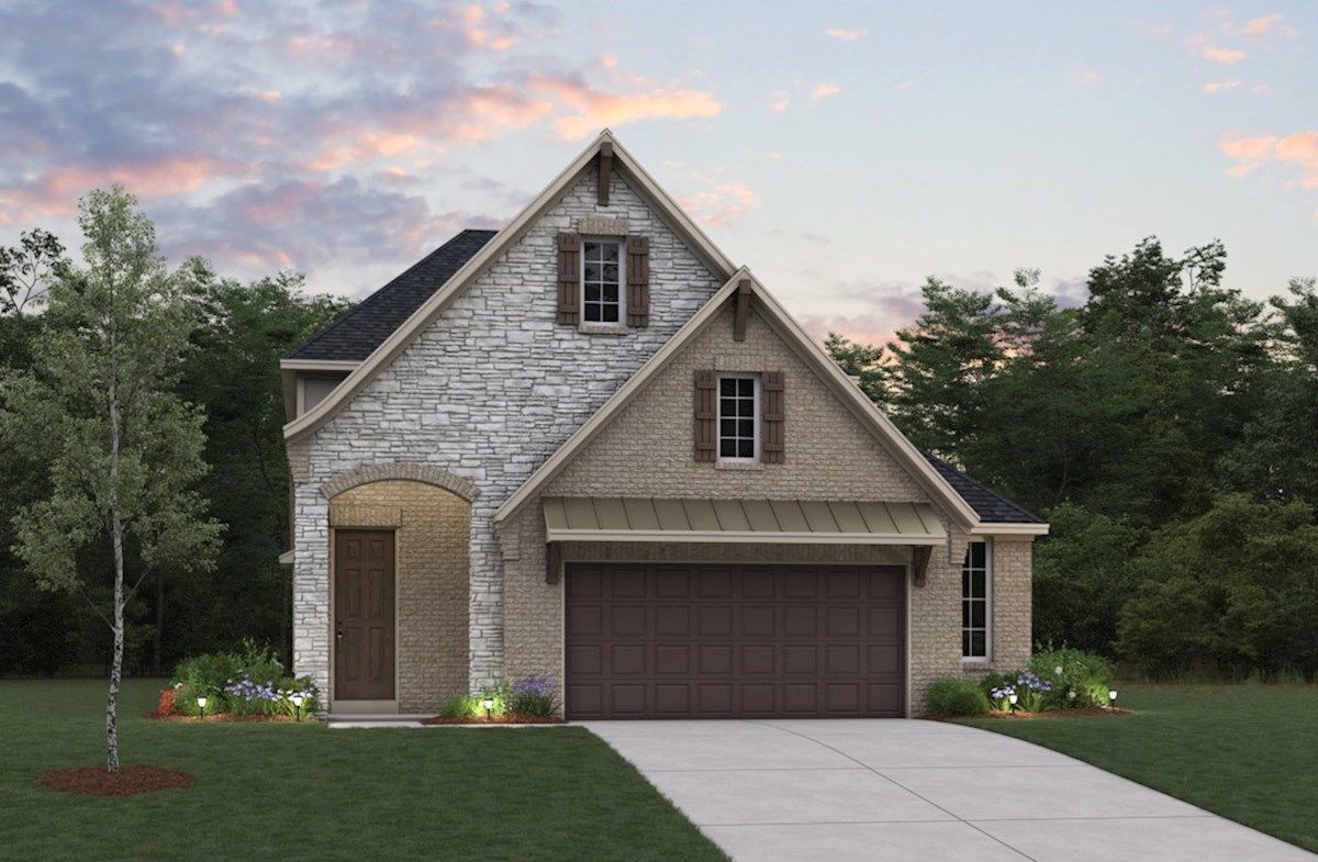 Exterior:French Country L Elevation