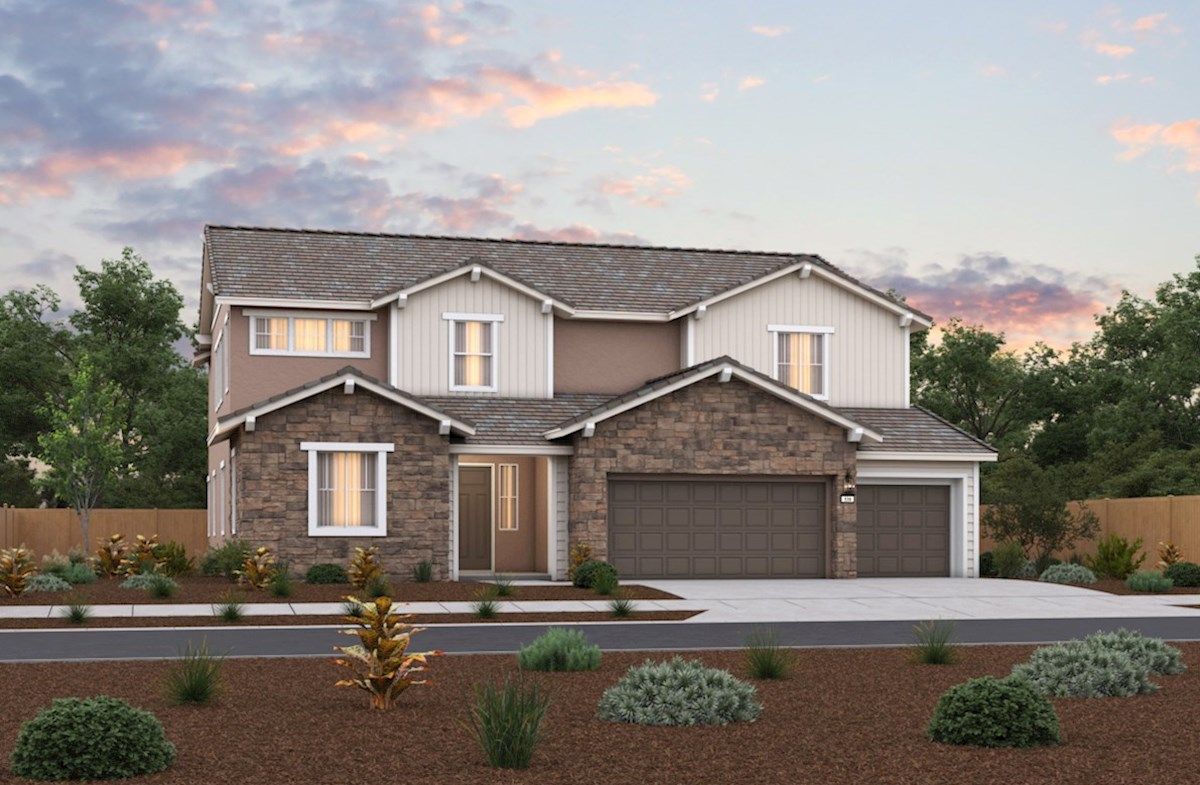 Exterior:Arts & Crafts U Elevation