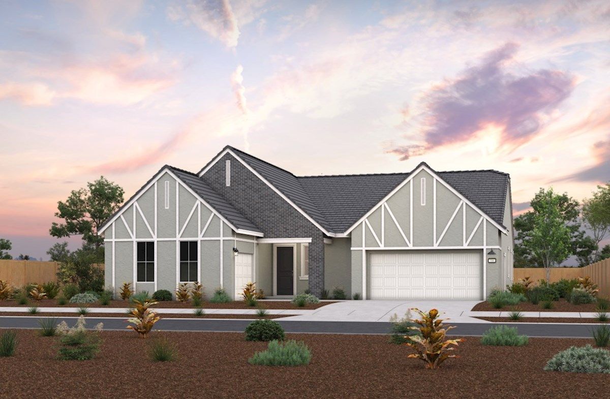 Exterior:English Revival U Elevation