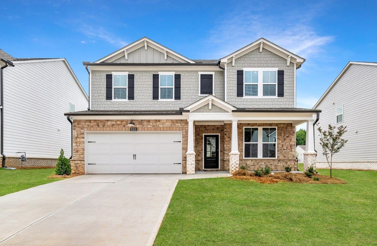 Exterior:Arts & Crafts L Elevation