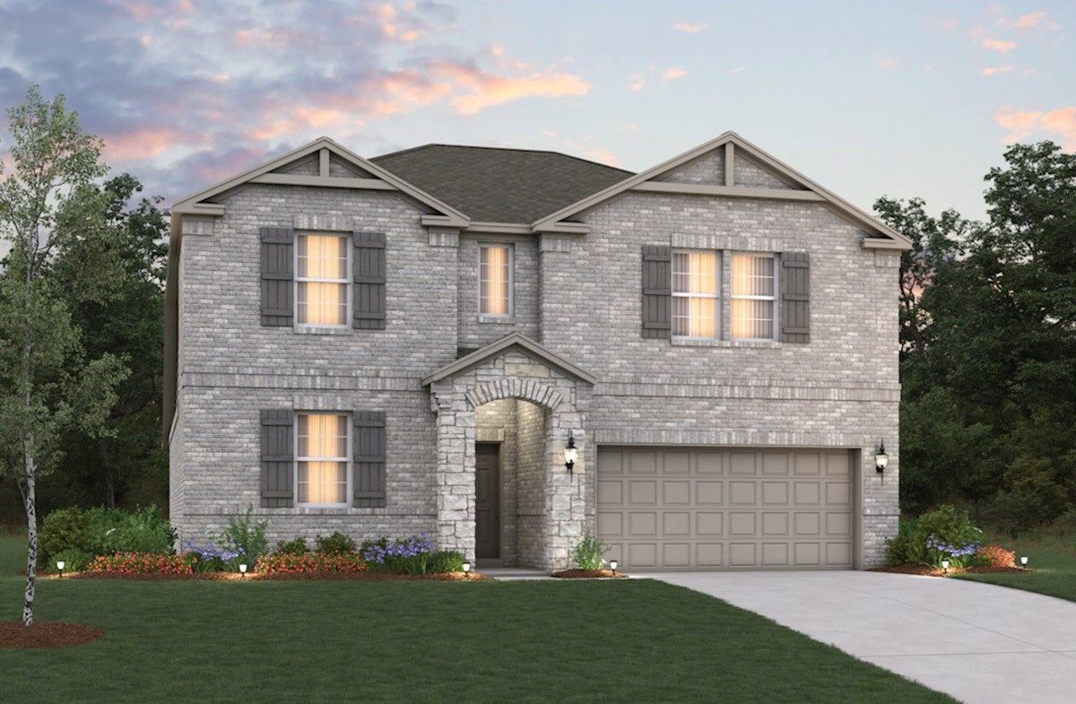 Exterior:French Country B Elevation