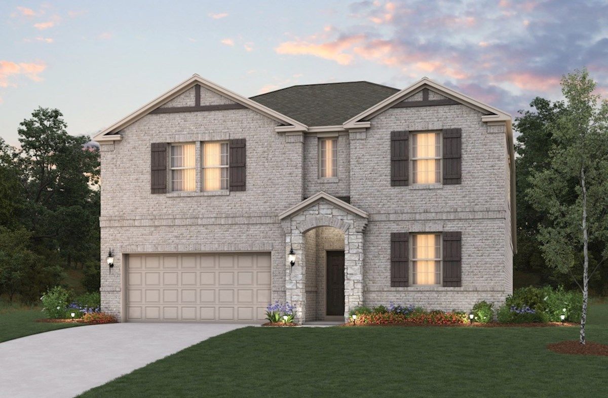 Exterior:French Country B Elevation