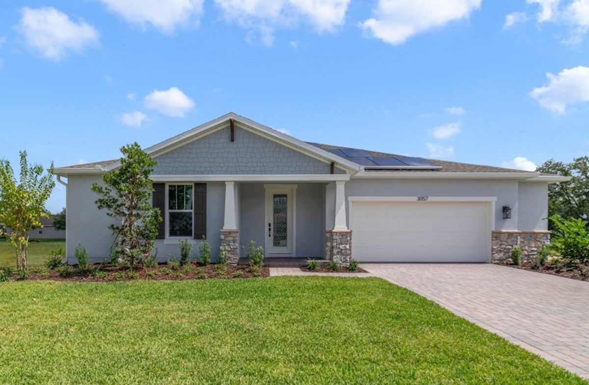 Exterior:Arts & Crafts A Elevation