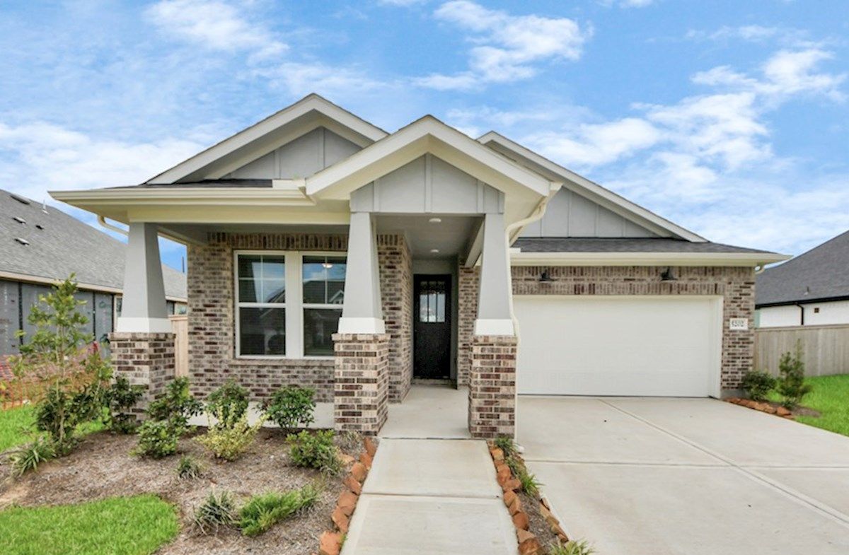 Exterior:Arts & Crafts A Elevation