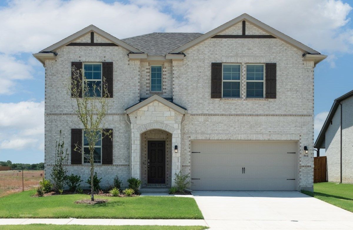 Exterior:French Country B Elevation