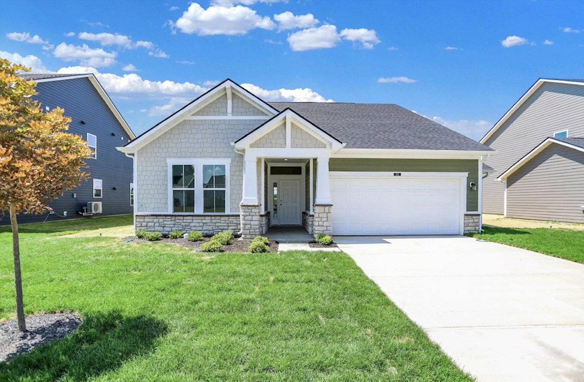 Exterior:Arts & Crafts L Elevation