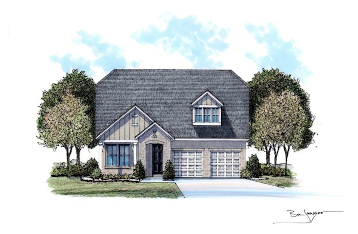 Exterior:French Country N Elevation